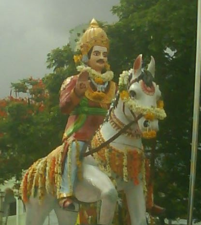 Basaweshwara Statue at Gajwel-Siddipet-Telengana.