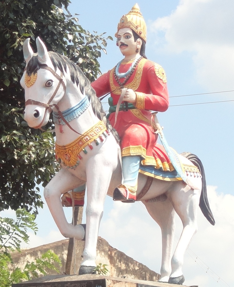 Basaweshwara Statue at Halhalli-K-Bidar-Karnataka.