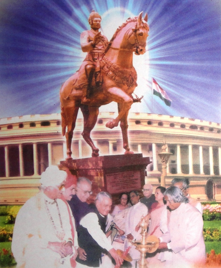Basaweshwara Statue at Parliament-Delhi.
