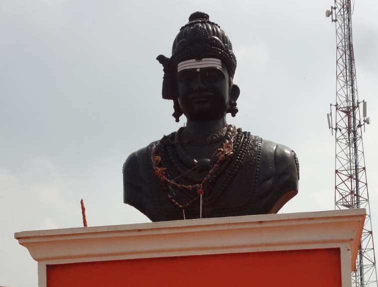 Basaweshwara Statue at Rampure-Colony-Bidar-Karnataka.