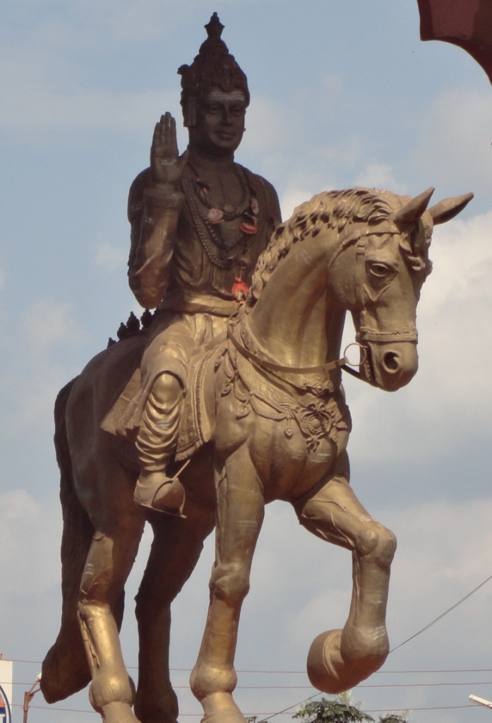 Basaweshwara Statue at Sastapur-Bangla-Basavakalyana-Bidar-Karnataka.