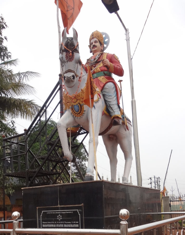 Basaweshwara Statue at Zhaheerabad-Dattagiri-Colony-Sangareddy-Telengana.