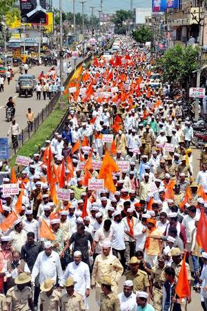 Lingayat Maharally, 24th September 2017 Kalaburgi, Karnataka
