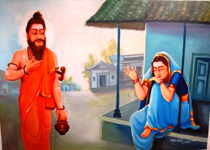 Allama Prabhu and Muktayakka