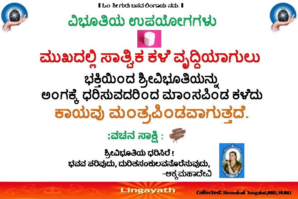 Vibhuti, Bhasma