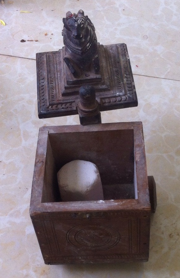 Different shapes wooden Vibhuti boxes