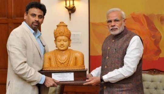 Basava staute inagurated by India PM Narendra Modi