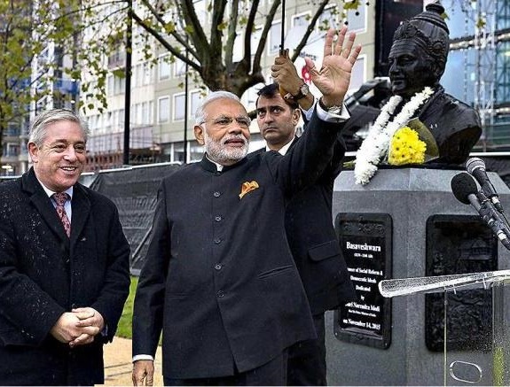 Basava staute inagurated by India PM Narendra Modi