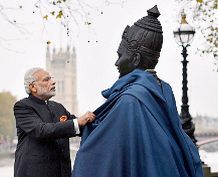 Basava staute inagurated by India PM Narendra Modi